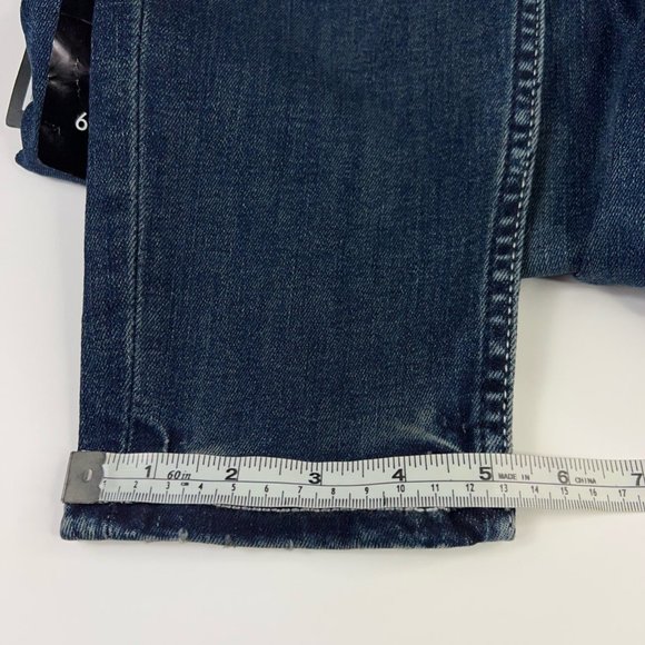 Silver Jeans Womens Avery Curvy Fit High Rise Skinny Crop Blue Jeans 29x25 New - Picture 4 of 12